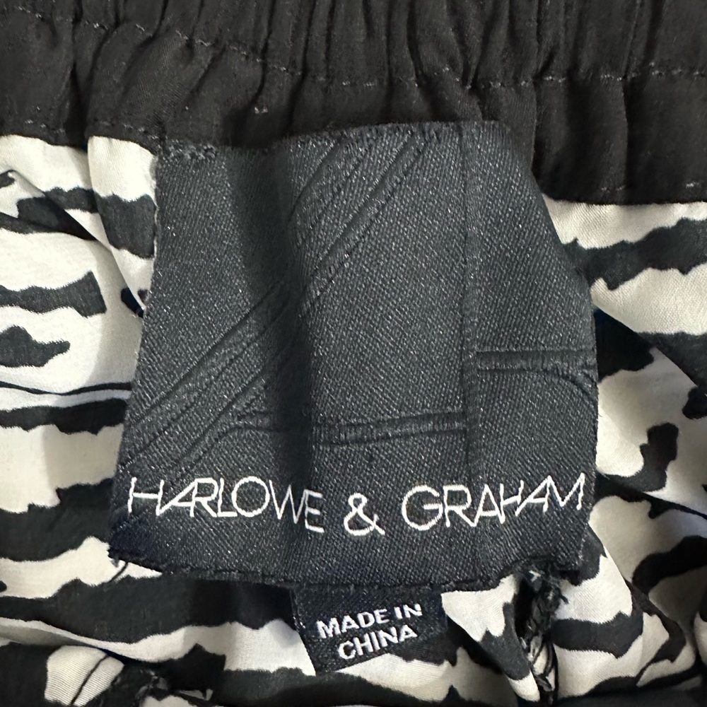 Harlowe & Graham Printed Pants - Picture 4 of 9